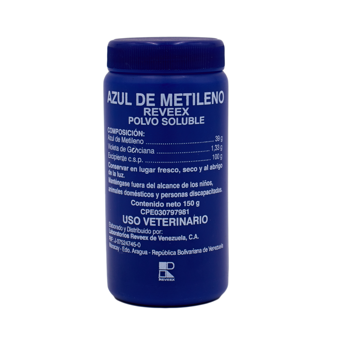 Azul de Metileno polvo soluble – Laboratorios Reveex